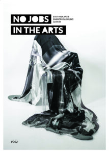 Cover image of issue two of No Jobs in the Arts.