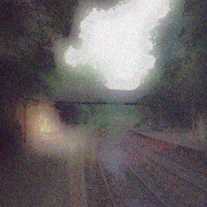 Blury photo of train station for Creative Journeys Residency Open Call