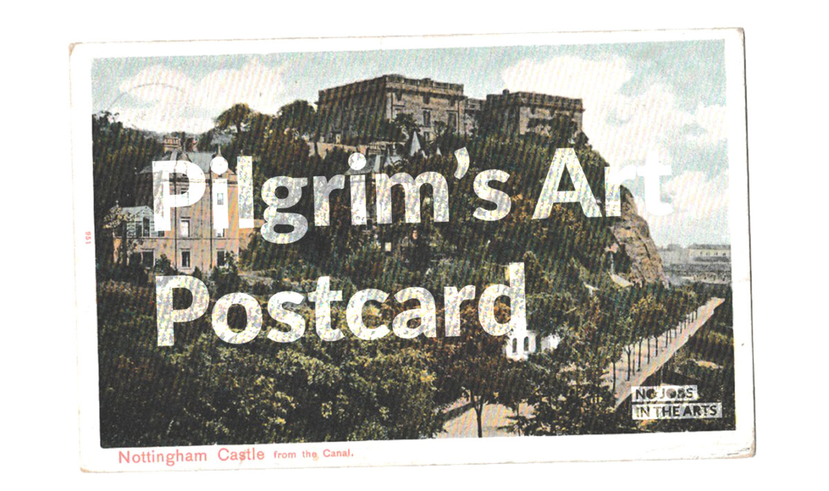 Pilgrims Art Postcard No Jobs in the Arts